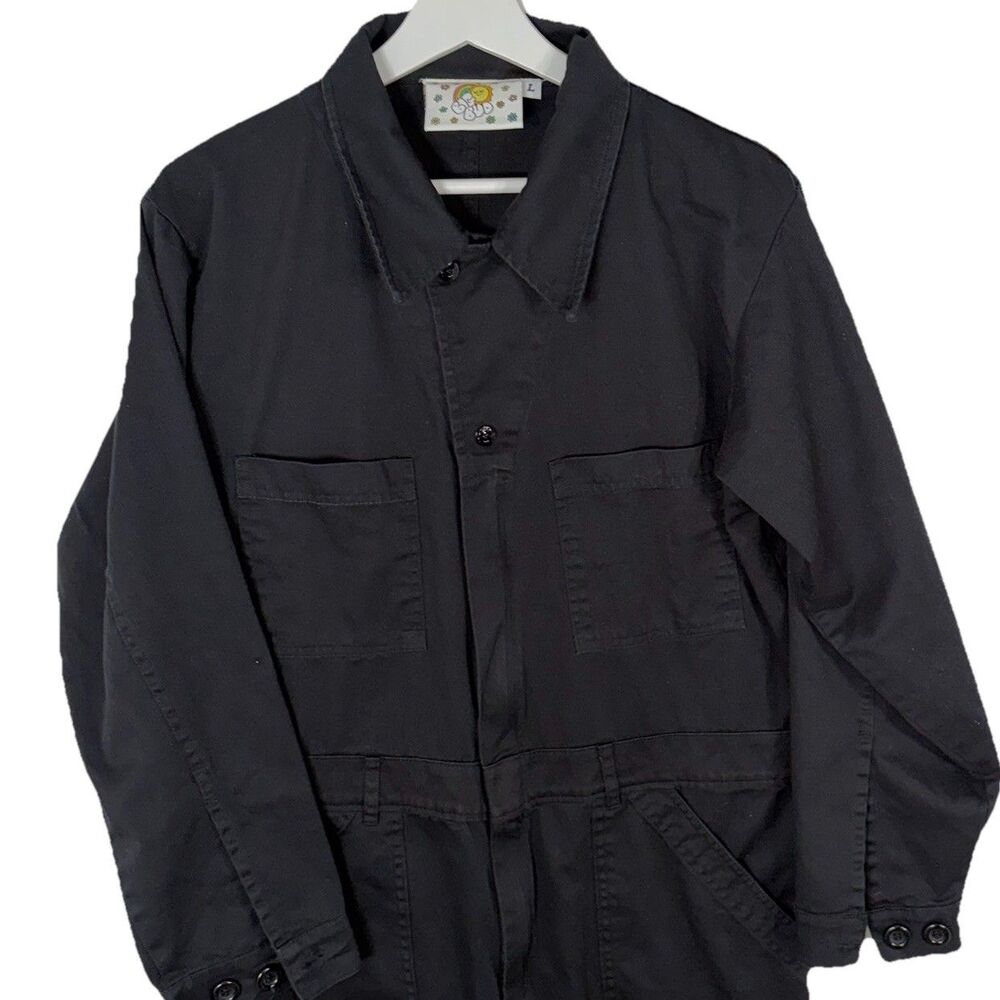 BIG BUD Large Black Coveralls Womens Workwear - Picture 2 of 13